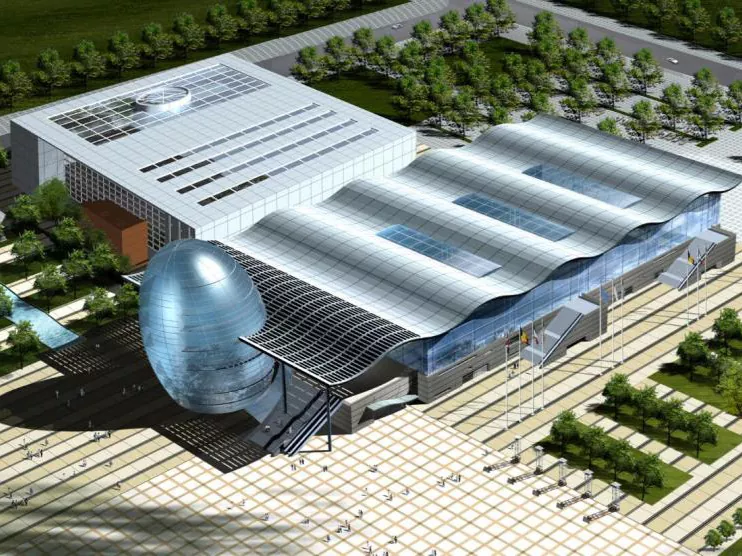 Урт урттай Stepuntated Steelicated Steelical Gun үзэсгэлэн худалдаа