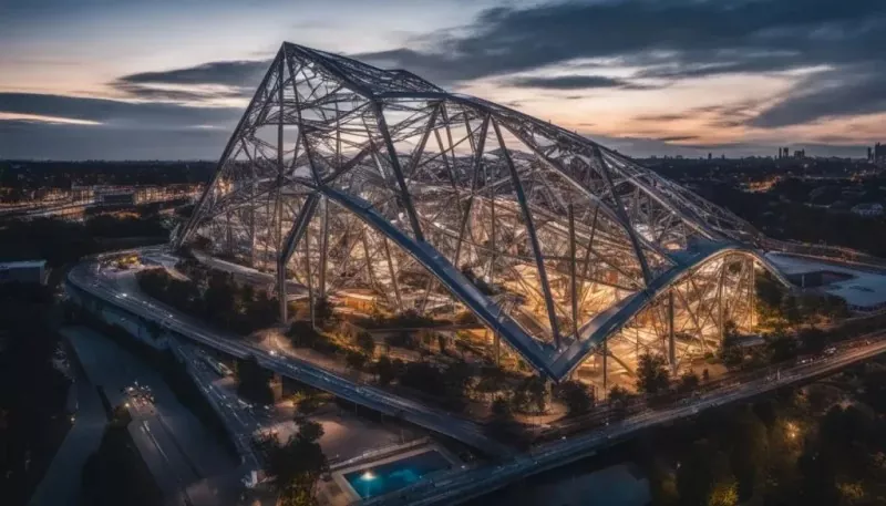 Space Truss үзэсгэлэнгийн танхим